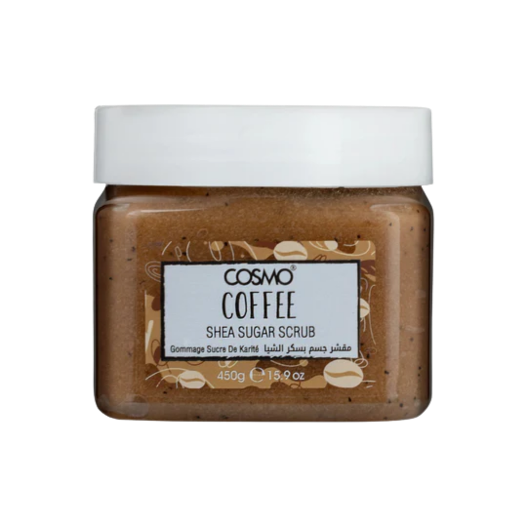 COSMO Coffee Shea Sugar Scrub - 450g | كوزمو مقشر الجسم بالسكر و القهوة و الشيا - 450 غرام