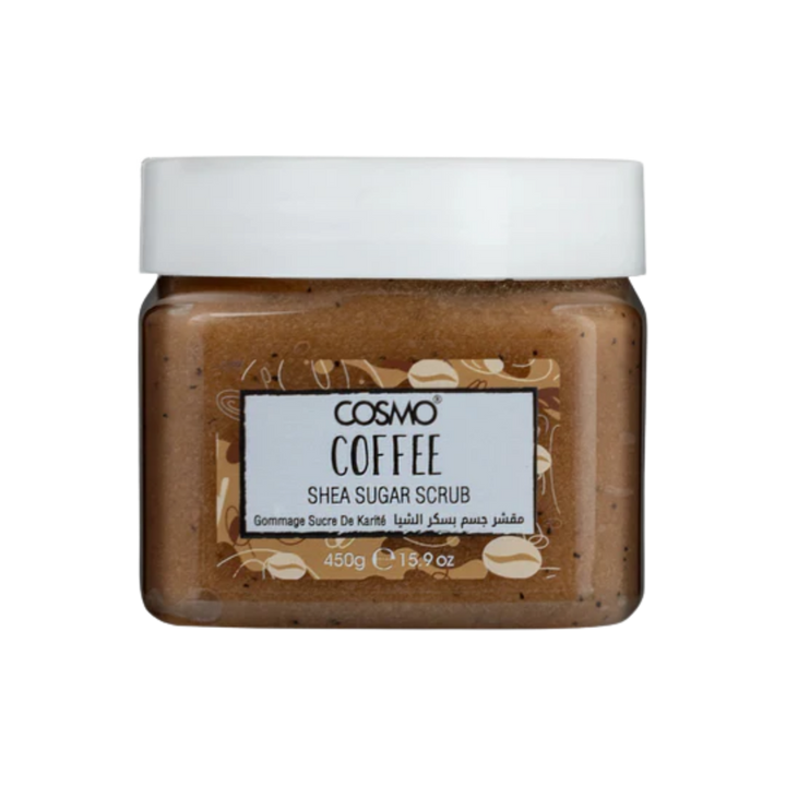 COSMO Coffee Shea Sugar Scrub - 450g | كوزمو مقشر الجسم بالسكر و القهوة و الشيا - 450 غرام