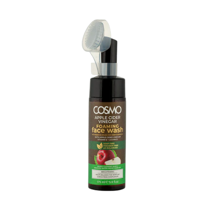 COSMO Foaming Face Wash Apple Cider Vinegar - 175ml | كوزمو غسول رغوي للوجه بخل التفاح - 175 مل