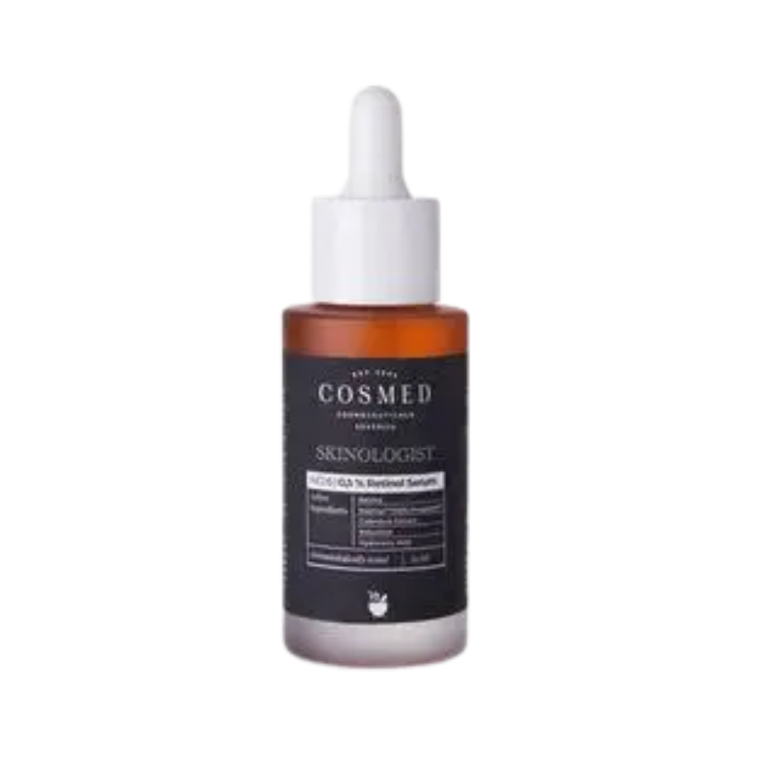 Cosmed Skinologist Serum Containing 0.5% Retinol & Peptide - 30ml | كوزميد سيروم الريتينول 0.5% و الببتيدات - 30 مل