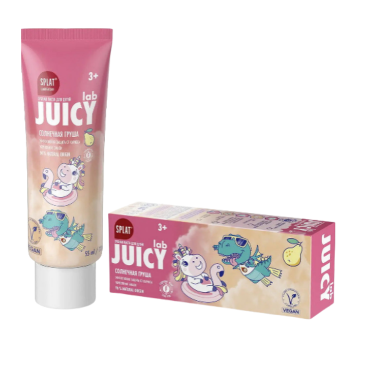 Splat Toothpaste For Children Juicy Lab - 55ml | سبلات معجون أسنان للأطفال - 55 مل