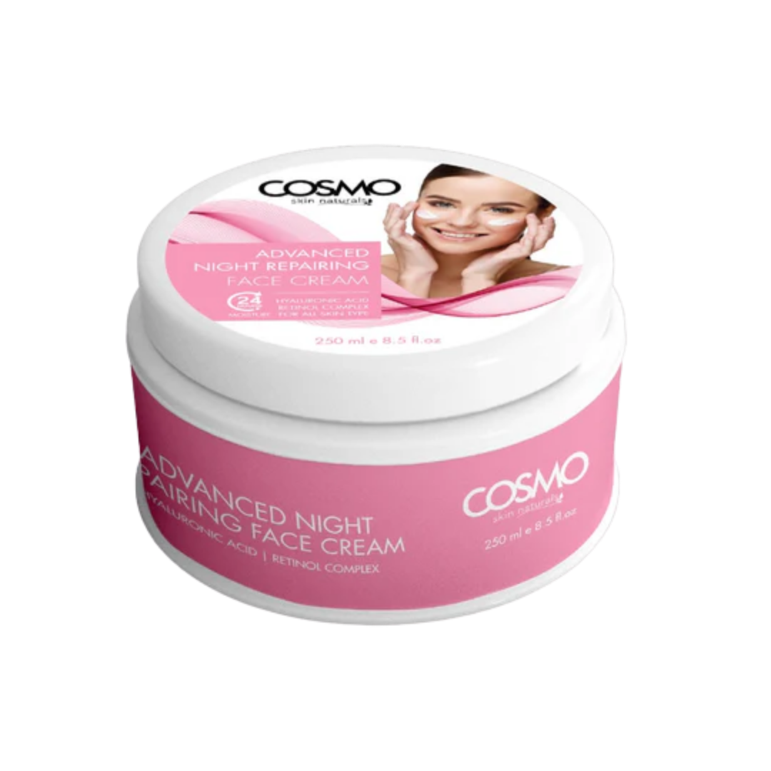 COSMO Advanced Night Repairing Face Cream - 250ml | كوزمو مرطب ليلي لتجديد بشرة الوجه - 250 مل