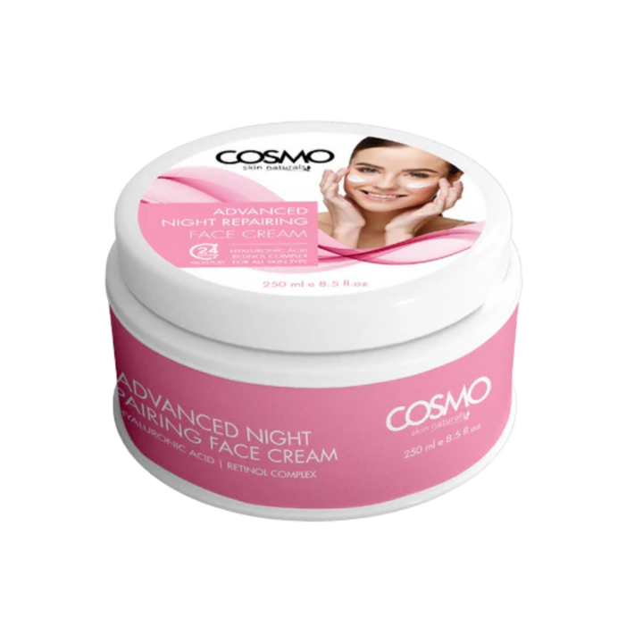 COSMO Advanced Night Repairing Face Cream - 250ml | كوزمو مرطب ليلي لتجديد بشرة الوجه - 250 مل