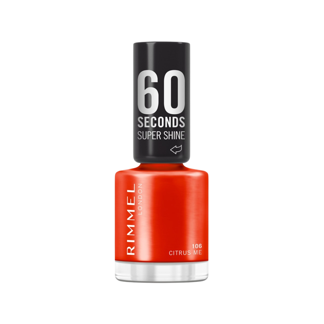 RIMMEL 60 Seconds Super Shine Nail - 8ml | ريميل صبغ اظافر سوبر شاين - 8 مل
