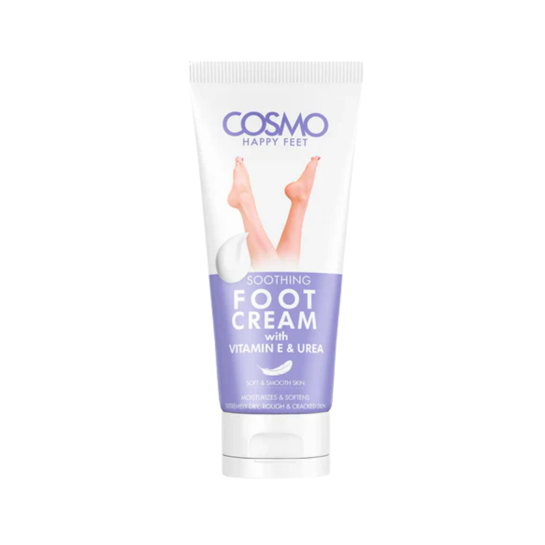 COSMO Soothing Foot Cream With Vitamin E & Urea - 150ml | كوزمو مرطب للأقدام بفيتامين اي و يوريا - 150 مل