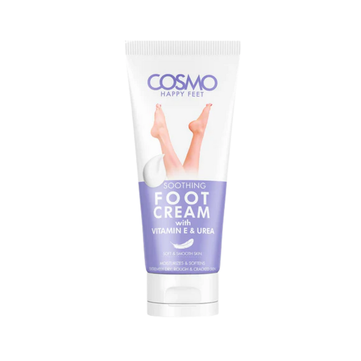 COSMO Soothing Foot Cream With Vitamin E & Urea - 150ml | كوزمو مرطب للأقدام بفيتامين اي و يوريا - 150 مل