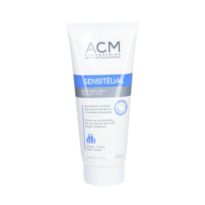 ACM SENSITÉLIAL Emollient Care - 200ml | اي سي ام كريم مرطب للوجه و الجسم - 200 مل