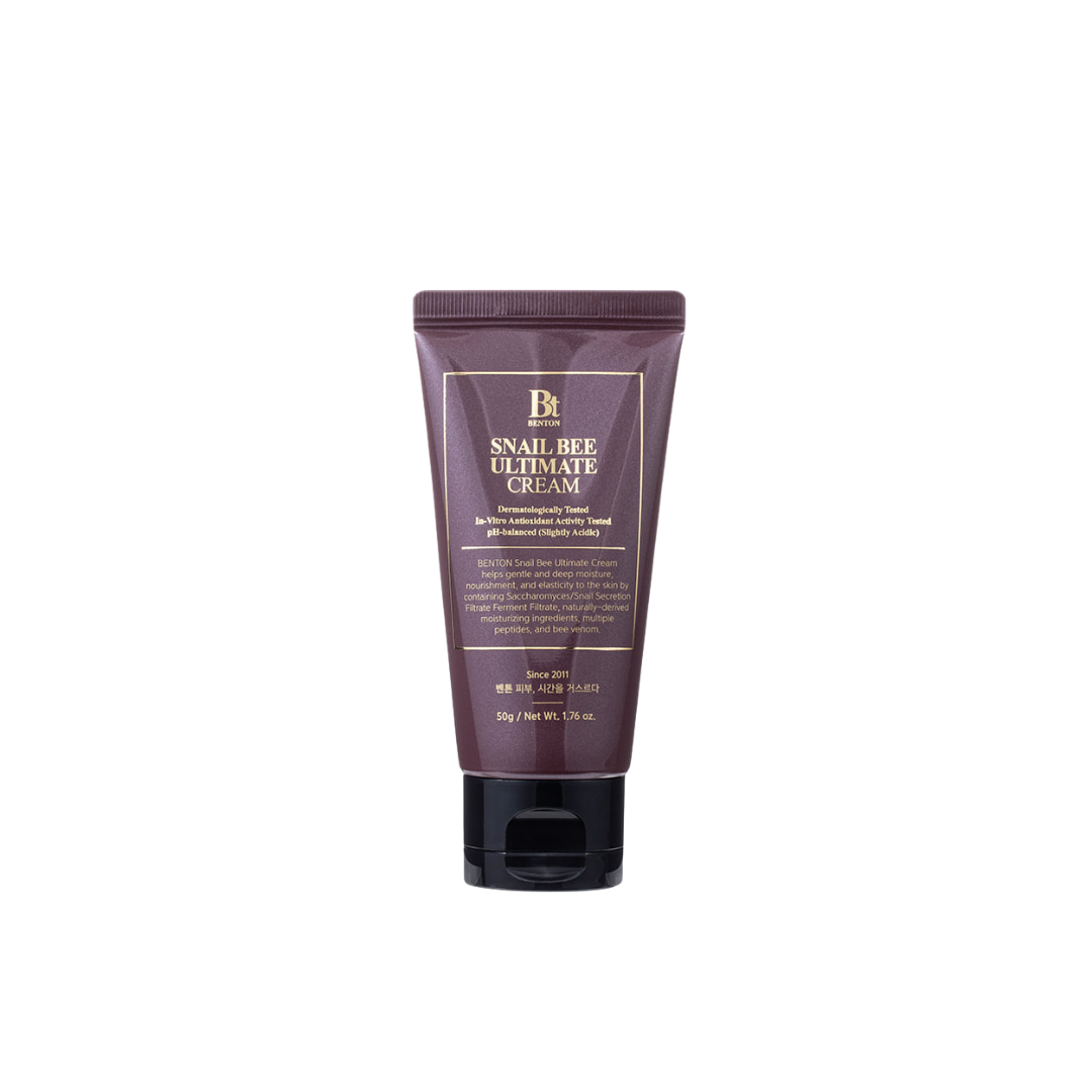 BENTON Snail Bee Ultimate Cream - 50g | بينتون كريم مستخلص الحلزون و النحل - 50 غرام
