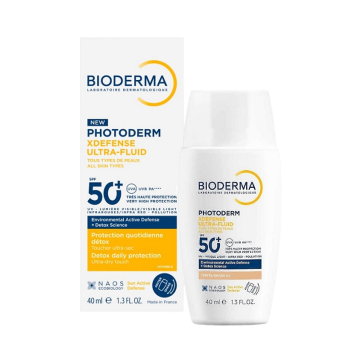 Photoderm XDefense Ultra-Fluid - 40ml | بيوديرما كريم واقي شمسي خفيف مع لون - 40 مل