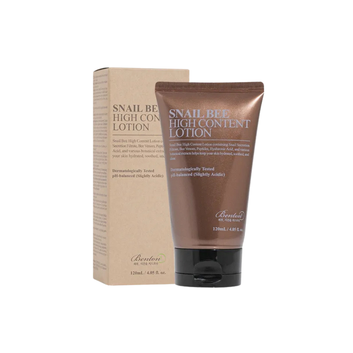 BENTON Snail Bee High Content Lotion - 120ml | بينتون لوشن مستخلص الحلزون - 120 مل
