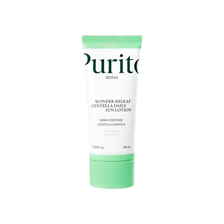 Purito Wonder Releaf Centella Daily Sun Lotion - 60ml | بوريتو واقي شمسي لوشن بالسنتيلا - 60 مل