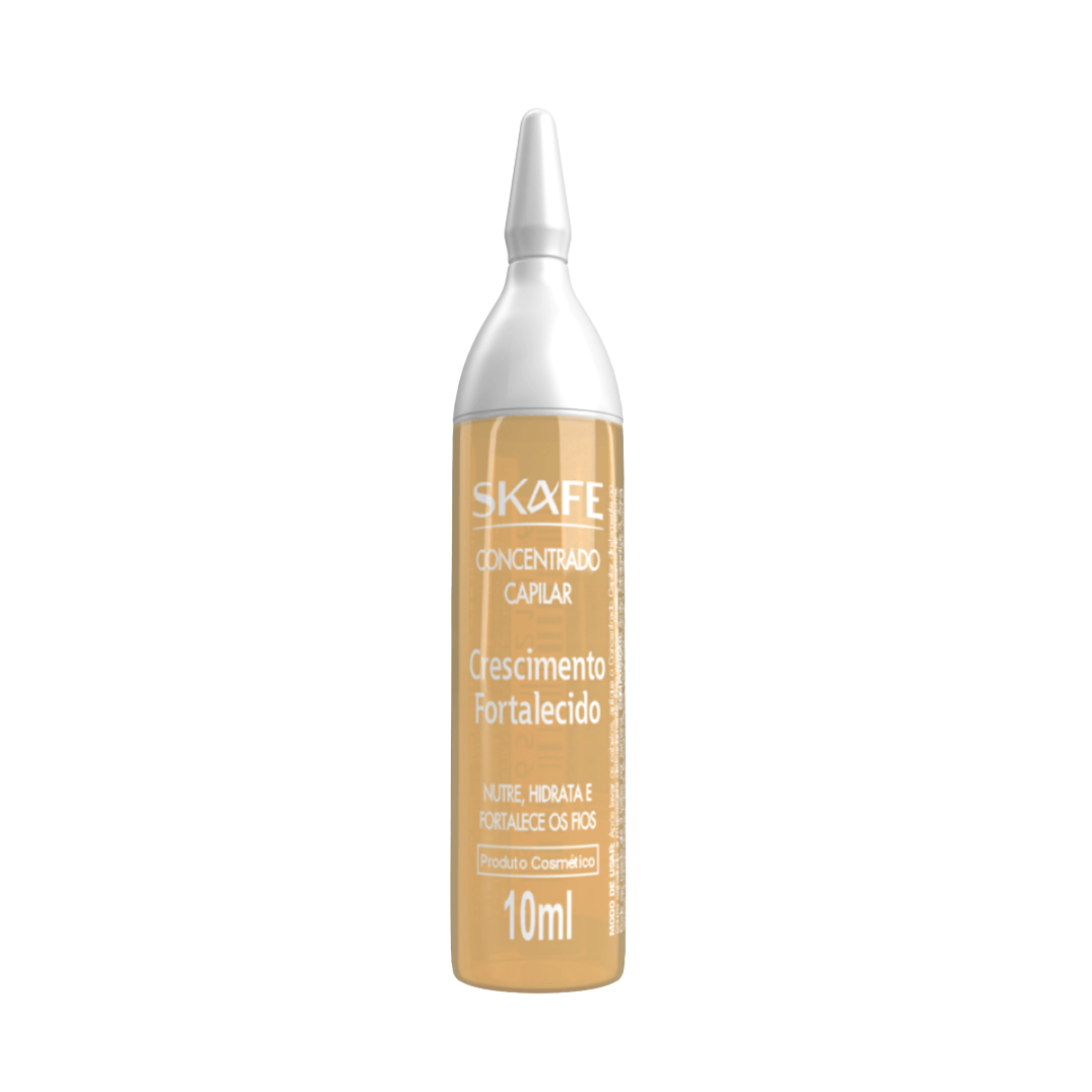 SKAFE Concentrado Capilar Crescimento Fortalecido (24 x 10Ml) | سكاف امبولات النمو والتساقط - 24*10 مل