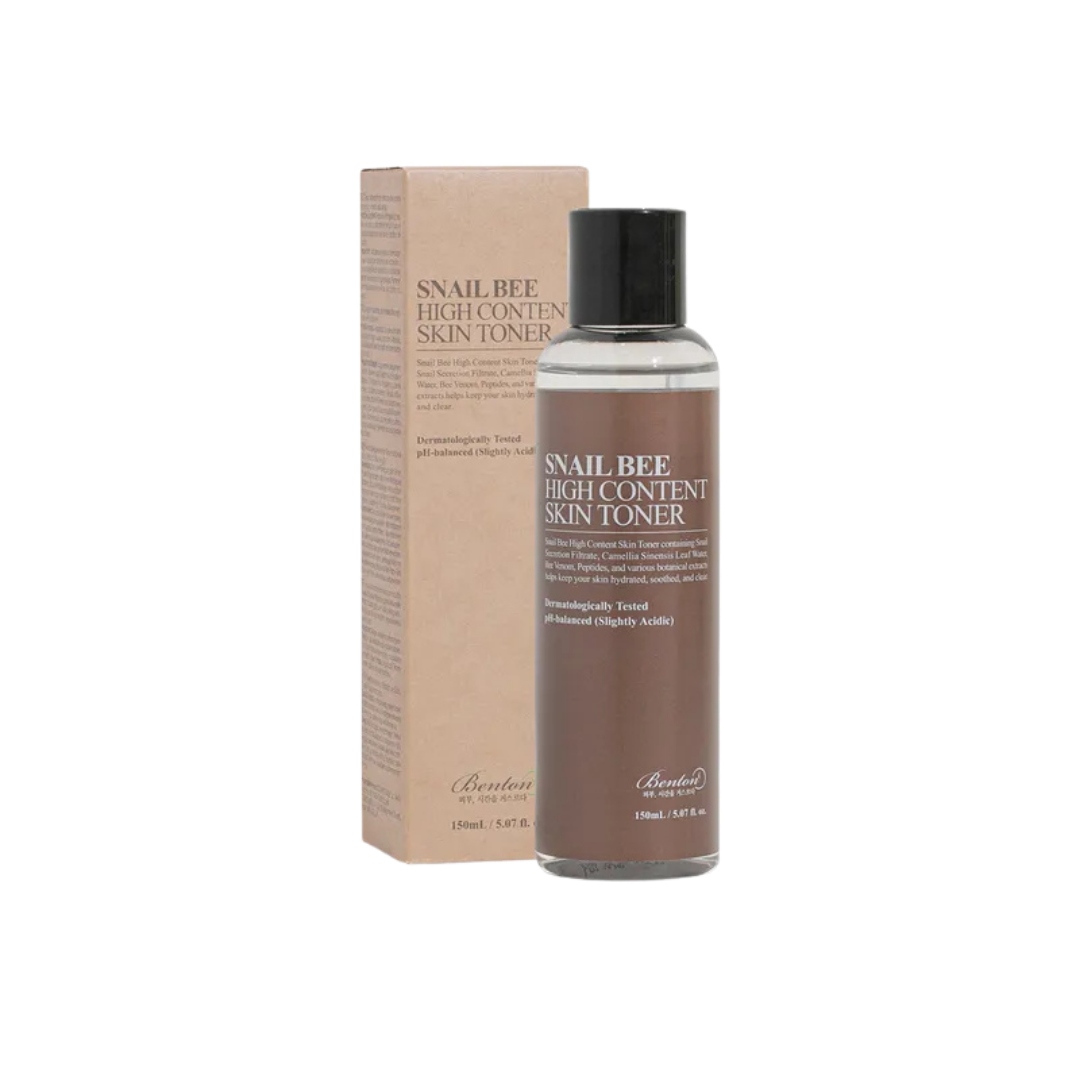 BENTON Snail Bee High Content Skin Toner - 150ml | بينتون تونر خلاصة الحلزون - 150 مل