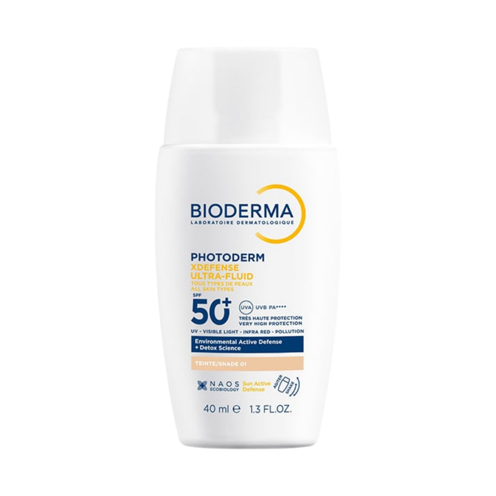 BIODERMA Photoderm XDefense Ultra-Fluid - 40ml | بيوديرما كريم واقي شمسي خفيف مع لون - 40 مل