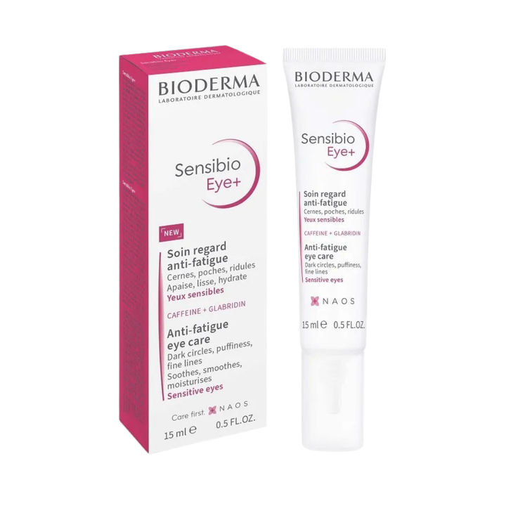 BIODERMA Sensibio Eye+ Anti-fatigue eye care - 15ml | بيوديرما كريم العين لمحاربة التعب - 15 مل