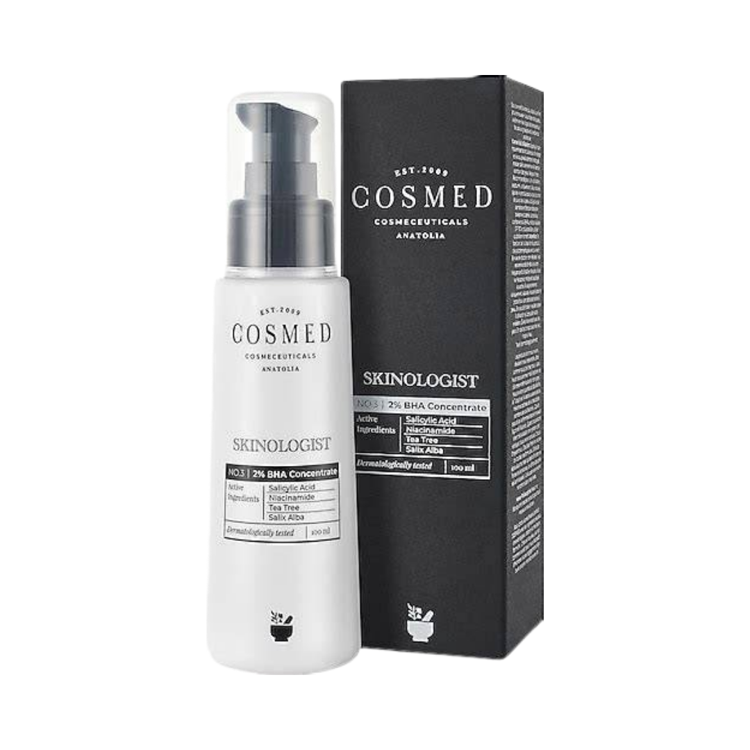 Cosmed Skinologist 2% BHA Concentrate - 100ml   | كوزميد سيروم بيتا هيدروكسي اسيد %2 - 100 مل