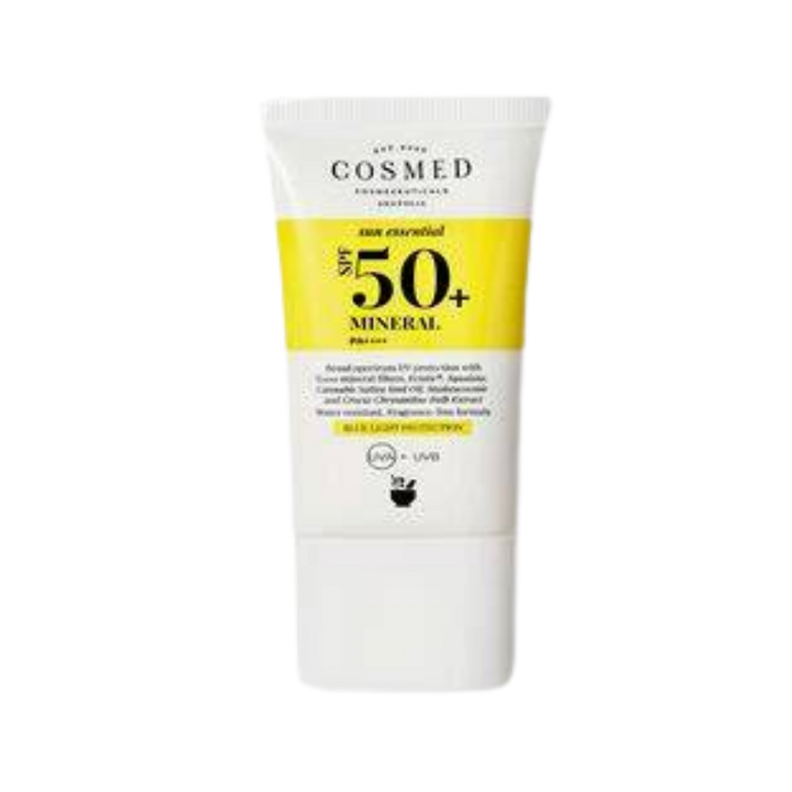 Cosmed Mineral Spf50 - 40ml | كوزميد واقي شمسي فيزيائي spf50+ - 40 مل