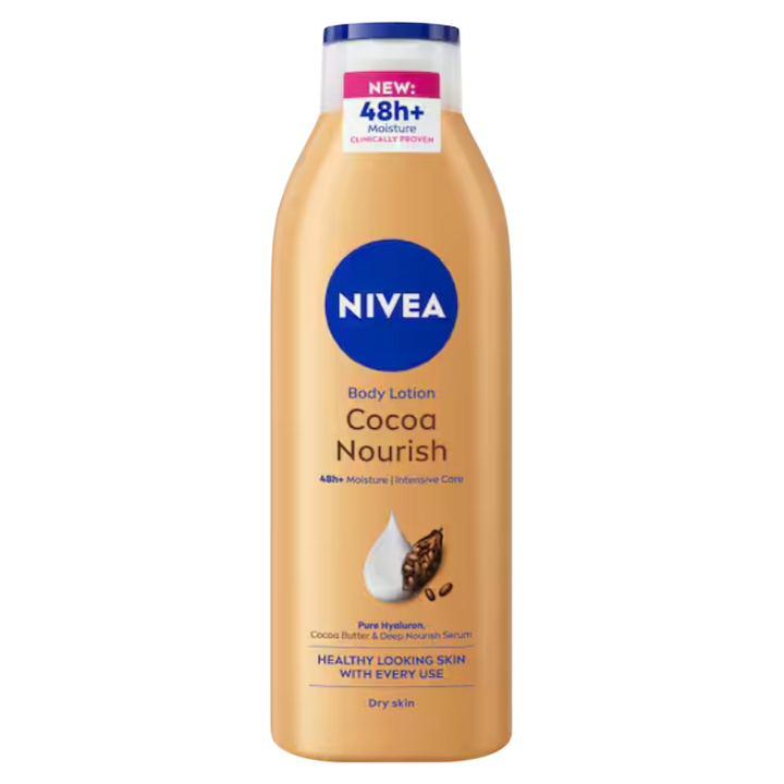 NIVEA Body Lotion Cocoa Nourish Dry Skin - 250 ml | لوشن جسم نيفيا كاكاو نوريش للبشرة الجافة – 250 مل