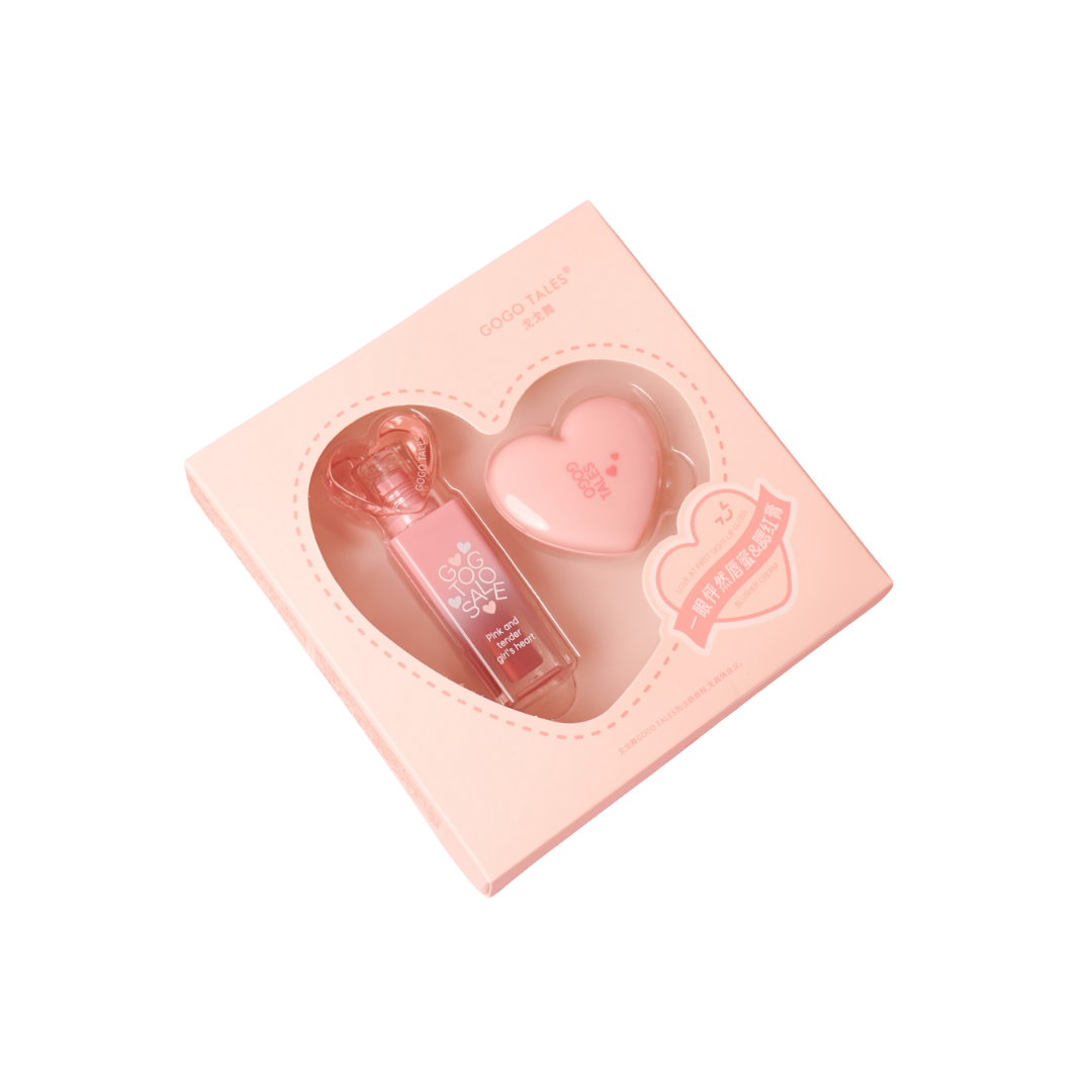 Lovely Cream Blush&Lipstick Set -1.2g