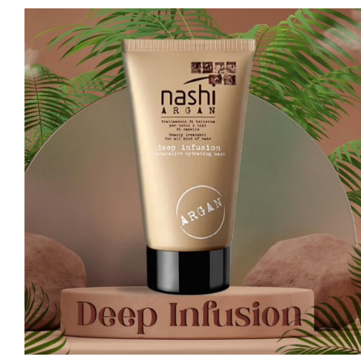 Argan Deep Infusion Restorative Hydrating Mask - 150ml |ناشي أرغان ماسك ترميمي ومرطب بعمق -150 مل