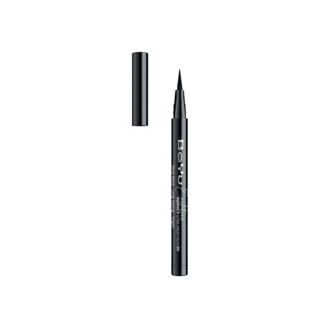 BeYu Eighties Addict Eyeliner Pen 01 - 0.8ml | بيو قلم ايلاينر - 0.8 مل