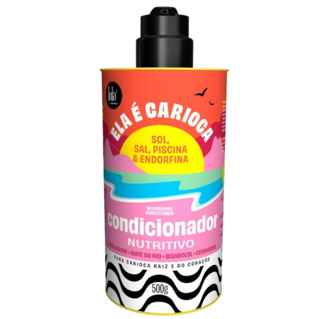 Lola from Rio Ela E Carioca Nourishing Conditioner - 500ml | لولا فروم ريو بلسم للشعر لاصلاح التلف - 500 مل