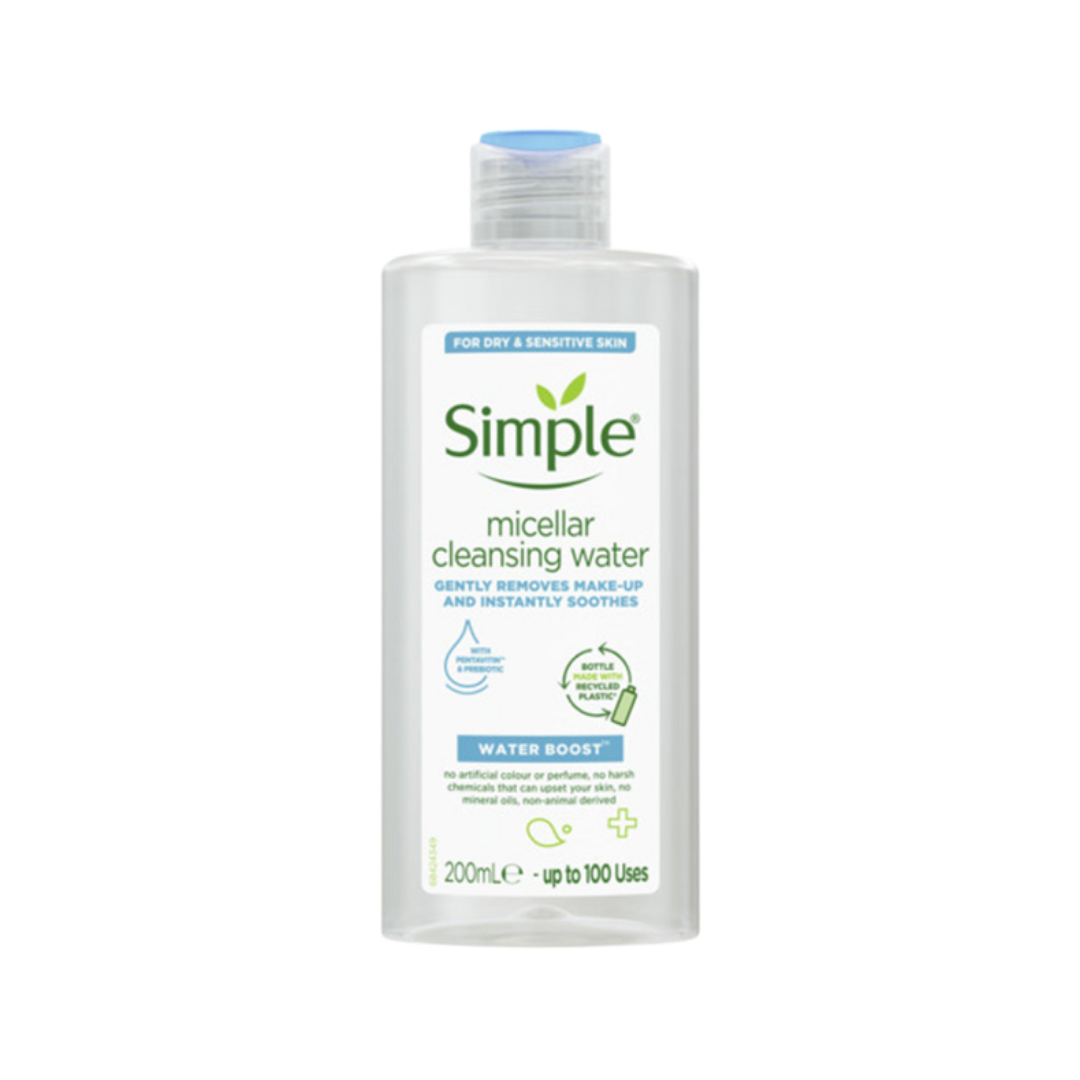 Simple Water Boost Miceller Cleansing Water - 200ml | سمبل ماء ميسلار - 200 مل
