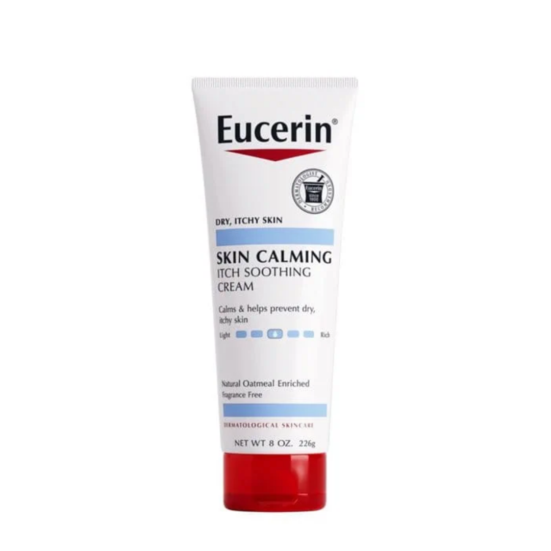 Eucerin Skin Calming Itch Soothing Cream for Dry Itchy Skin - 396g | يوسيرين كريم مرطب للبشرة الجافة - 396 غ