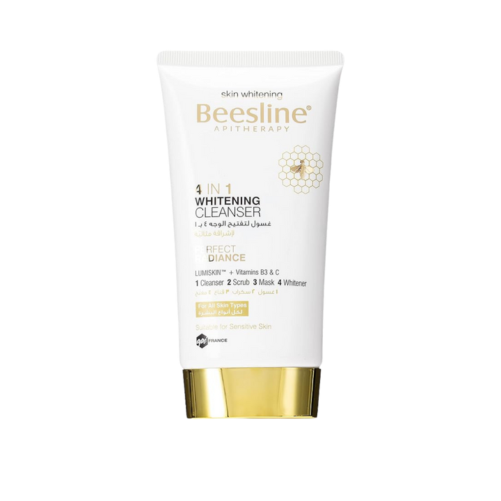 Beesline 4 In 1 Whitening Cleanser - 150ml | بيزلين غسول 4 في 1 - 150 مل