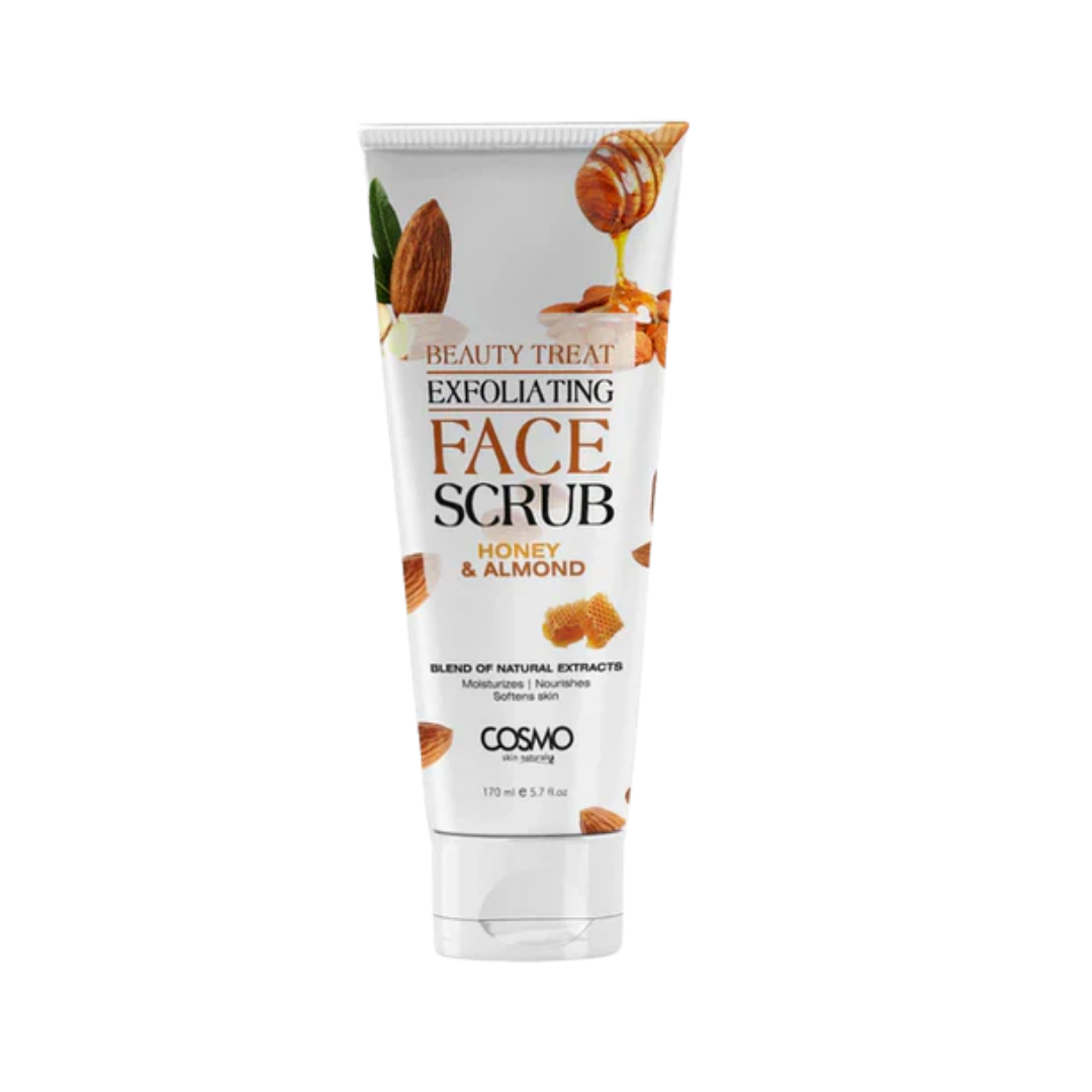 COSMO Face Scrub Honey & Almond - 170ml | كوزمو مقشر الوجه بالعسل و اللوز - 170 مل
