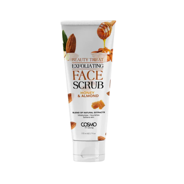 COSMO Face Scrub Honey & Almond - 170ml | كوزمو مقشر الوجه بالعسل و اللوز - 170 مل