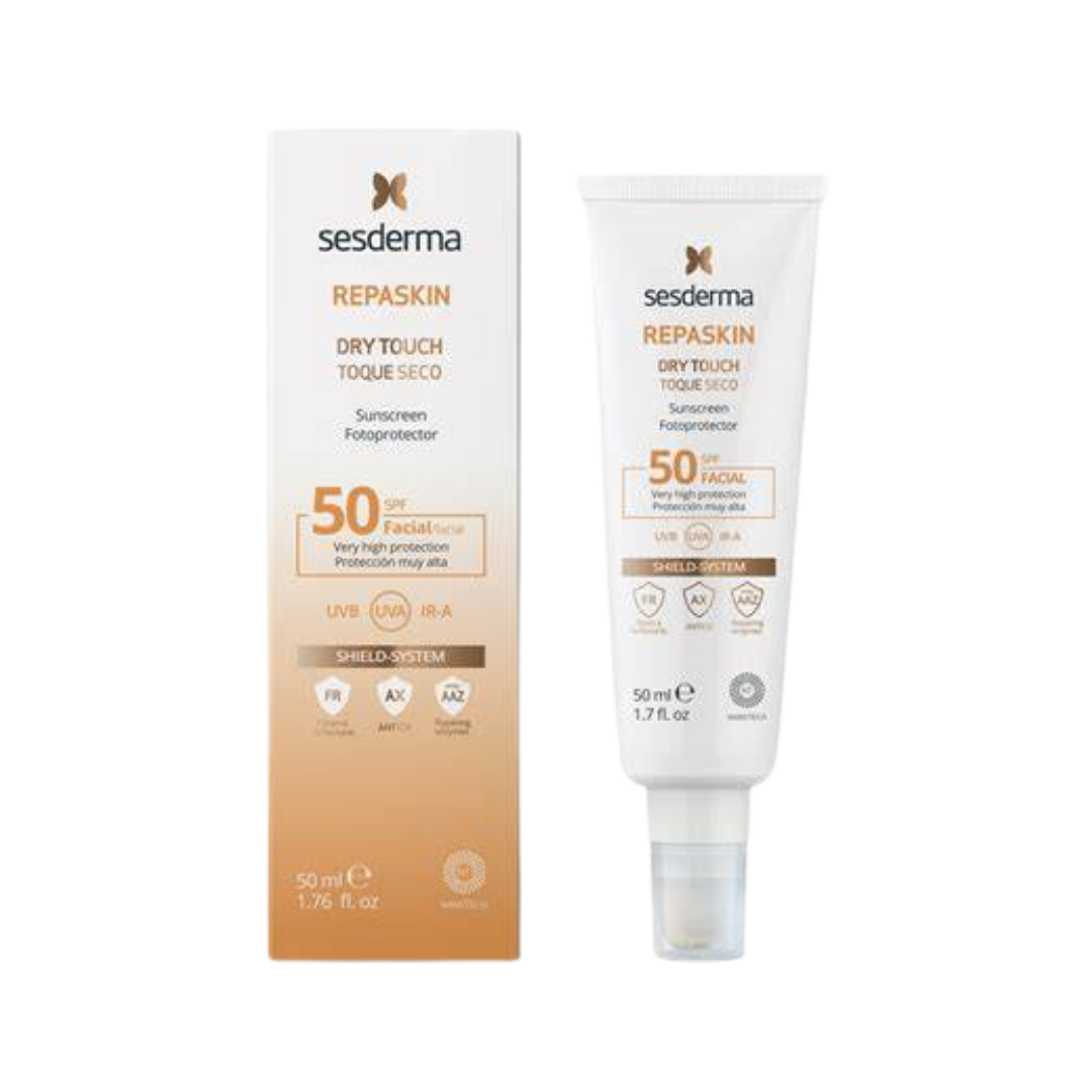 Sesderma Sunscreen SPF 50 Dry Touch - 50 ml  | سيسديرما واقي شمسي بعامل حماية 50 للبشرة الدهنية  - 50 مل
