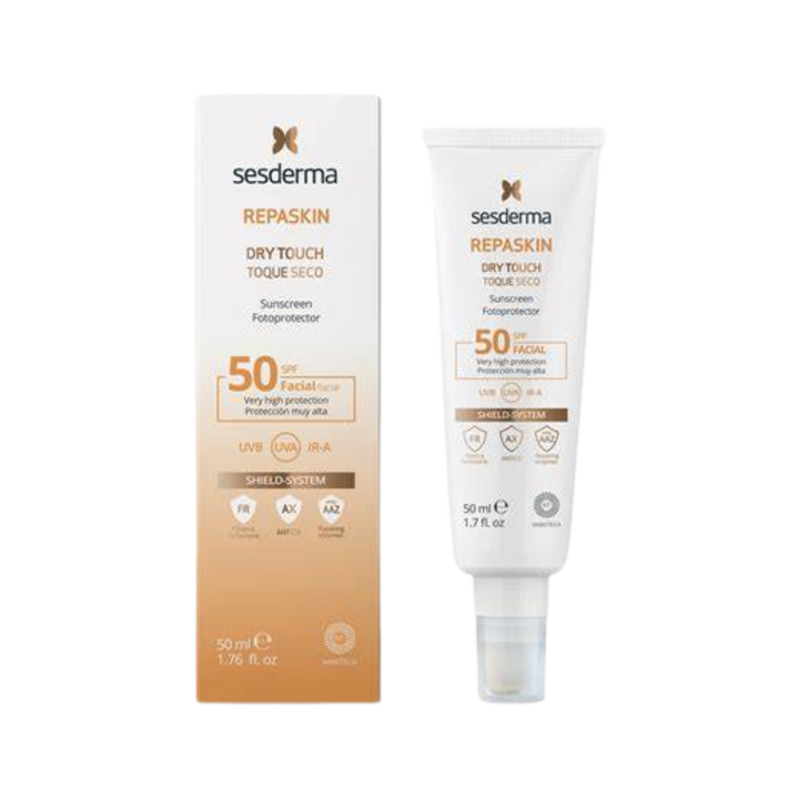 Sesderma Sunscreen SPF 50 Dry Touch - 50 ml  | سيسديرما واقي شمسي بعامل حماية 50 للبشرة الدهنية  - 50 مل