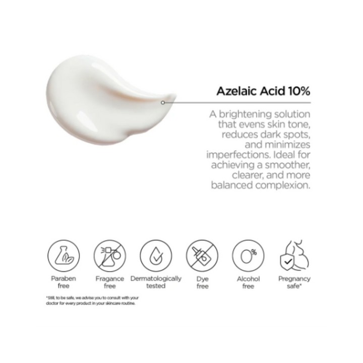 REVOX JUST azelaic acid 10% - 30ml | ريفوكس كريم ازليك اسيد 10% - 30 مل
