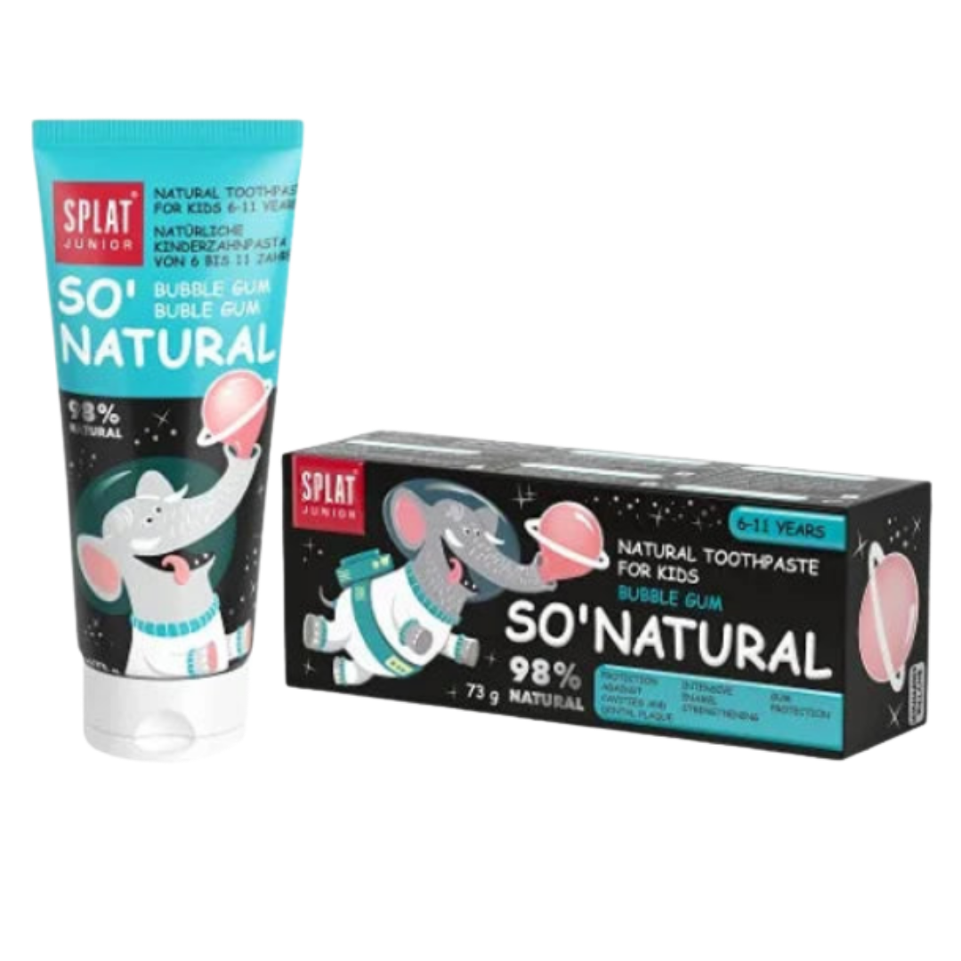 Splat Natural Toothpaste For Kids 98%natural - 73g | سبلات معجون أسنان للأطفال 98% طبيعي - 73 غرام