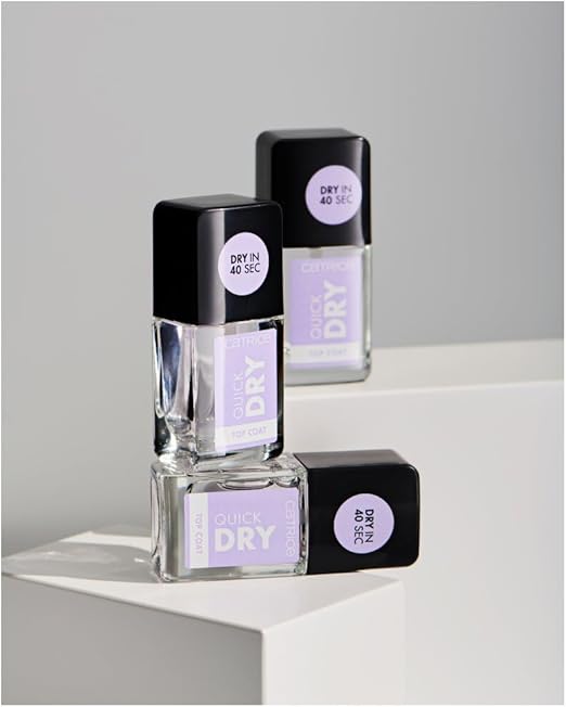 Catrice Quick Dry Top Coat | كاتريس صبغ أظافر شفاف