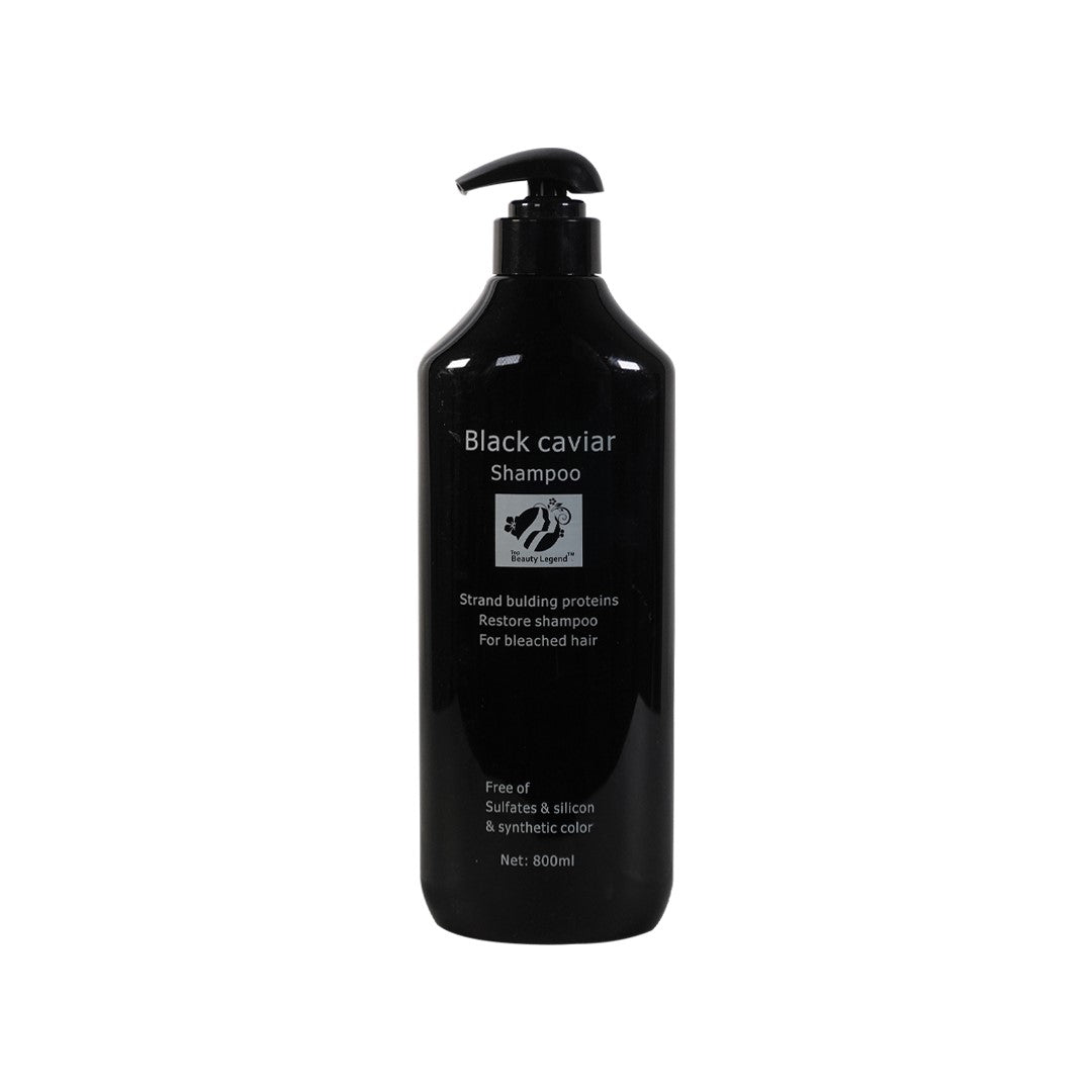 Top Beauty Legend Black Caviar Shampoo - 800ml | اسطورة الجمال شامبو الكافيار الأسود - 800 مل