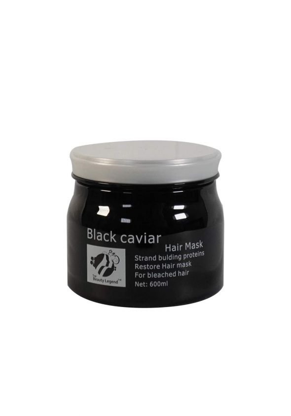 Top Beauty Legend Black Caviar Hair Mask - 600ml | اسطورة الجمال ماسك للشعر بالكافيار الأسود - 600 مل