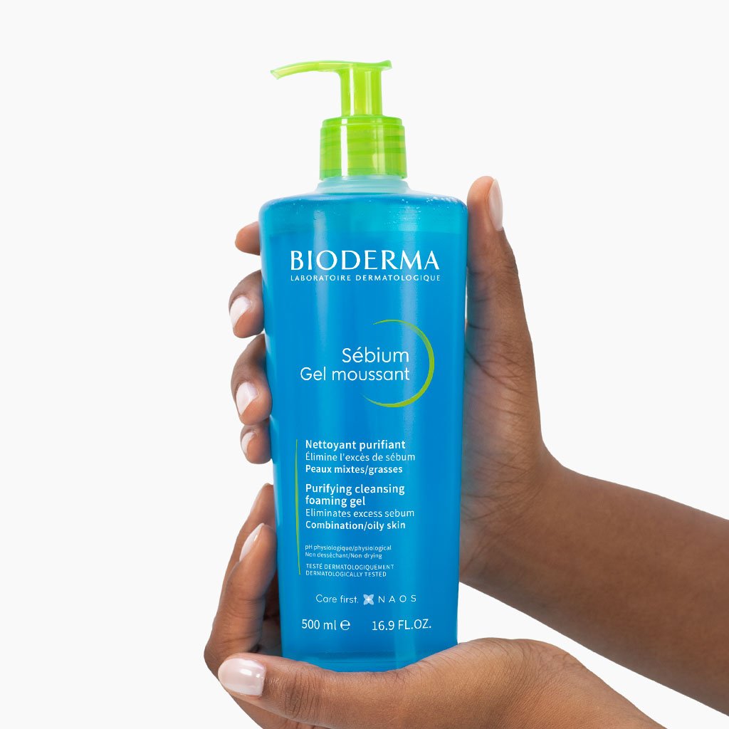 Bioderma Sebium Gel Moussant Special Offer 1+1 - 500x500ml | بايوديرما عرض خاص غسول للبشرة الدهنية 1+1 - 500 x 500 مل