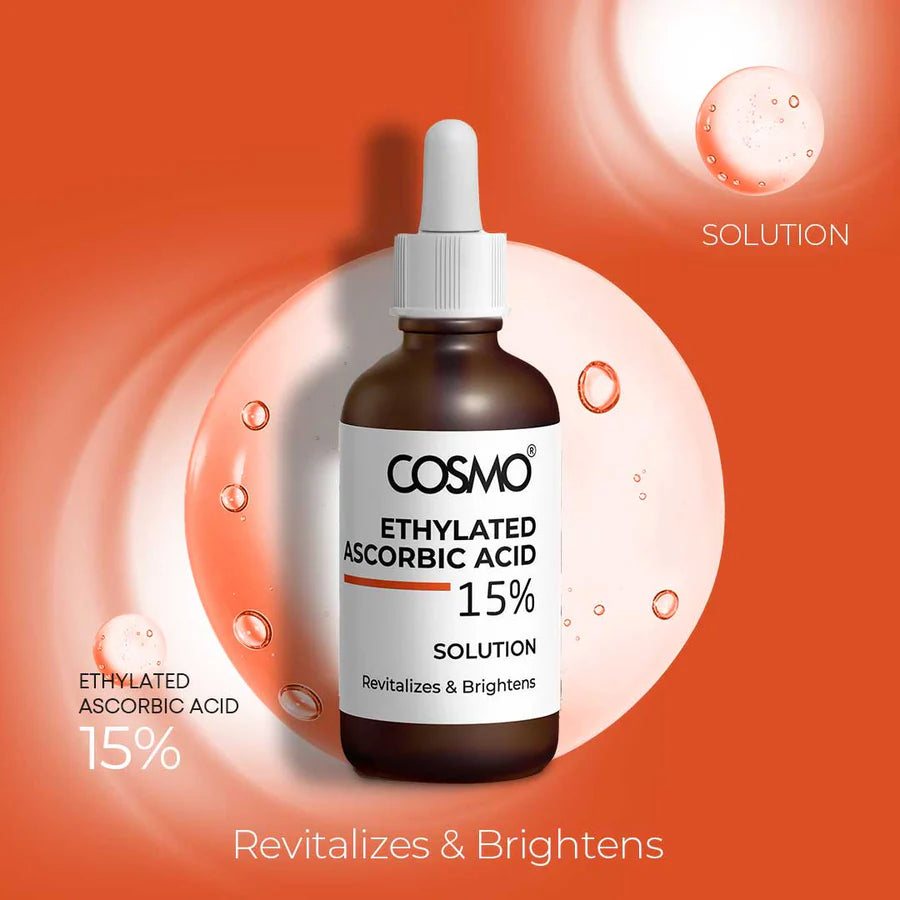 cosmo Ethylated Ascorbic Acid 15% - 30ml | كوزمو سيروم فيتامين سي 15% - 30 مل