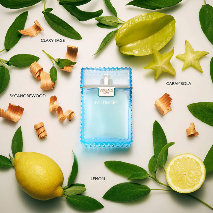 VERSACE Man Eau Fraiche Eau De Toilette | فيرساتشي عطر او فريش للرجال - 100 مل