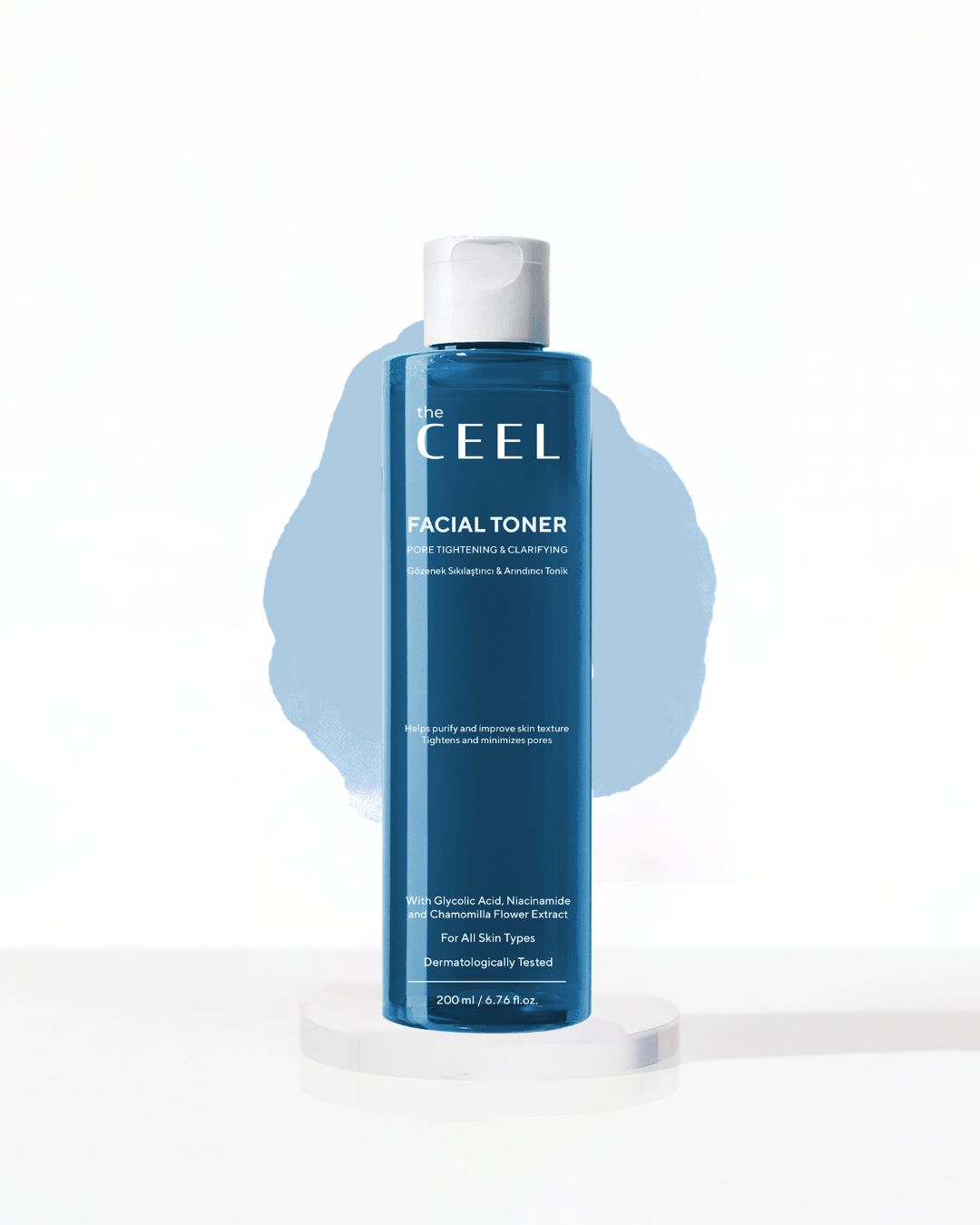 The CEEL Facial Toner For All Skin Types - 200ml | ذا سيل تونر لجميع انواع البشرة - ٢٠٠ مل