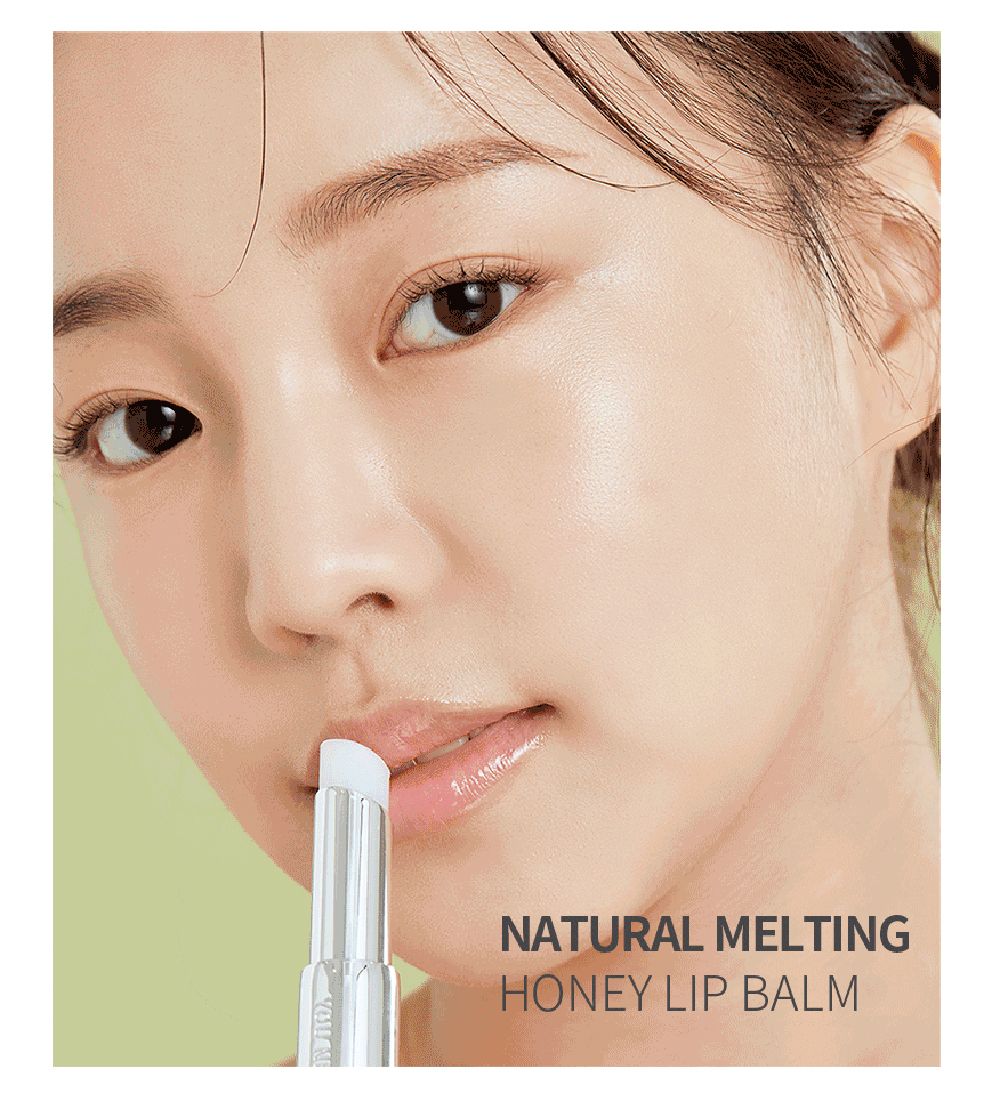 YNM Natural Melting Honey Lip Balm - 3g |واي ان ام مرطّب الشفاه طبيعي بالعسل الذائب – 3 غرام