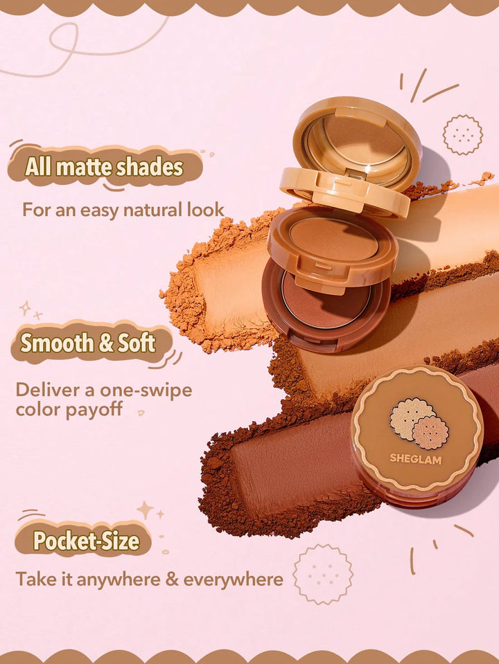 SHEGLAM Smart Cookie Shadow Stack - 5.33g | شيغلام اي شادو سمارت كوكي - 5.33 غ