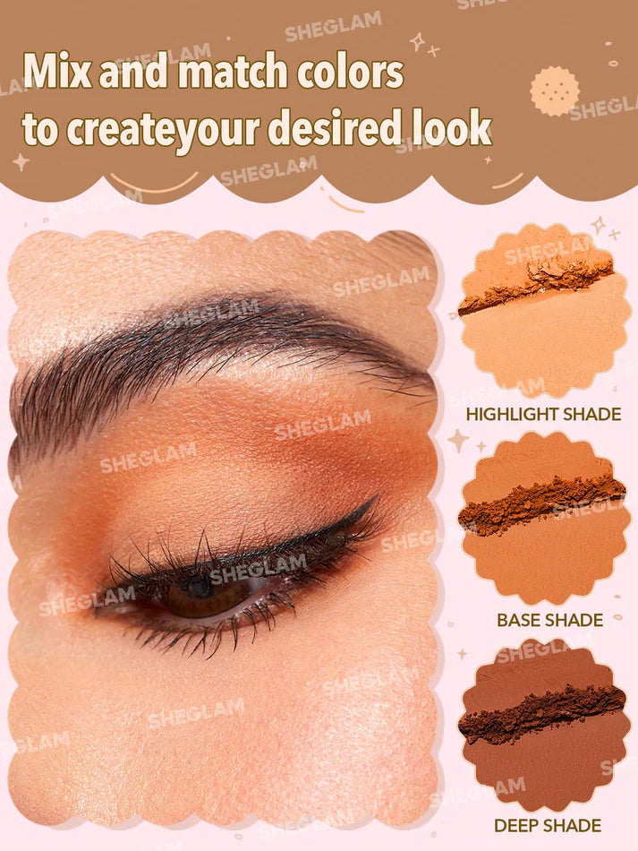 SHEGLAM Smart Cookie Shadow Stack - 5.33g | شيغلام اي شادو سمارت كوكي - 5.33 غ