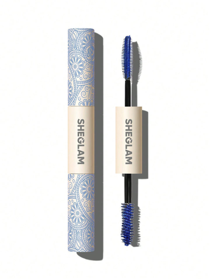 SHEGLAM All-In-One Volume & Length Mascara Waterproof - 4x2g | شيكلام ماسكارا مزدوجة الطرف لتكثيف و تطويل الرموش -  4x2 غرام