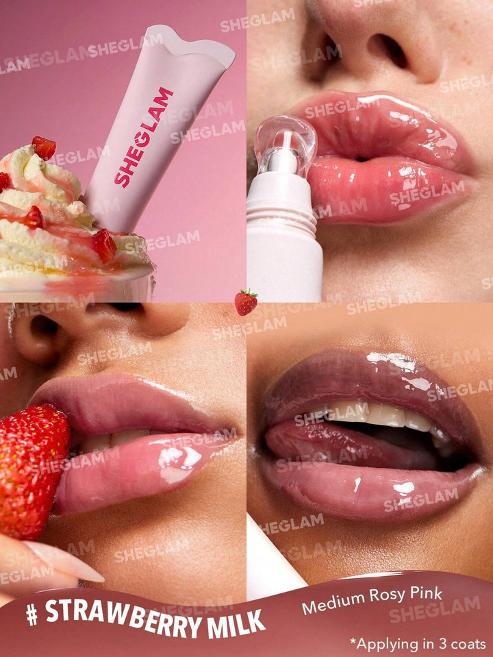 SHEGLAM Crystal Glaze Moisturizing Lip Care - 10ml | شيكلام مرطب شفاه كريستال - 10 مل