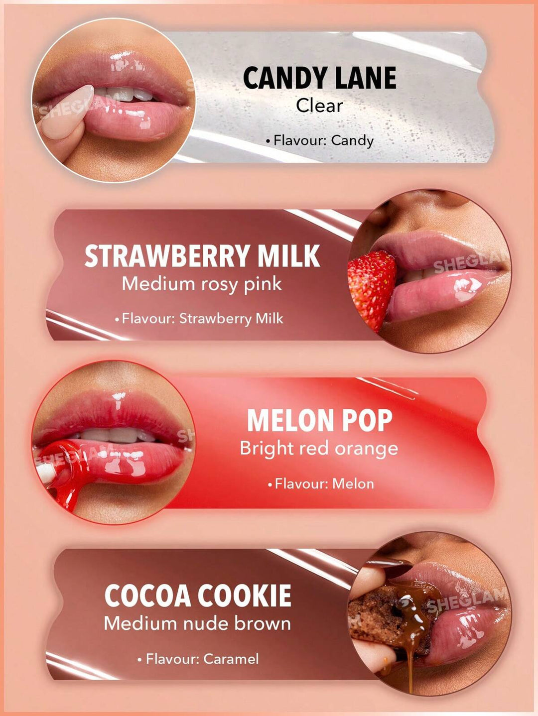 SHEGLAM Crystal Glaze Moisturizing Lip Gloss - 10ml | شيكلام غلوس مرطب للشفاه - 10 مل