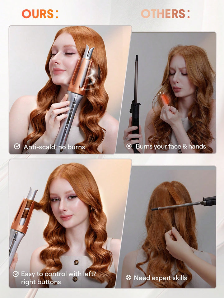SHEGLAM It Curl One Touch Instant Curler - 25mm | شيكلام جهاز تجعيد الشعر - 25 مم