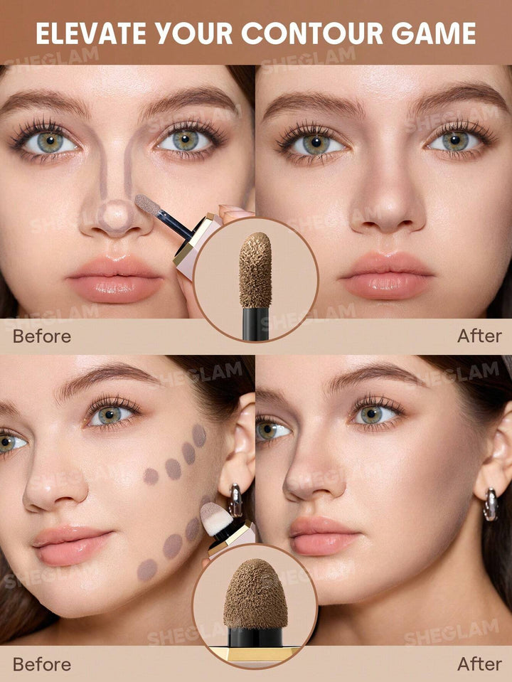 Sheglam Precision SCULPT LIQUID Contour Duo - 6ml | شيغلام كونتور سائل - 6 مل